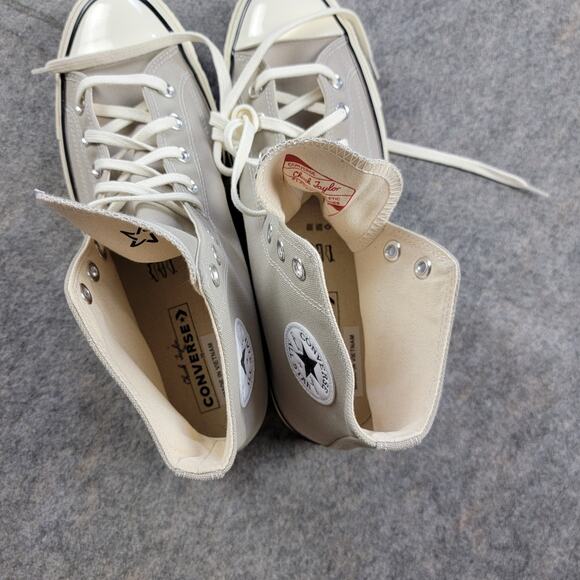 Converse Chuck Taylor 70 High Sneakers Mens Size 10.5 Light Grey Unisex 172677C - Picture 6 of 16